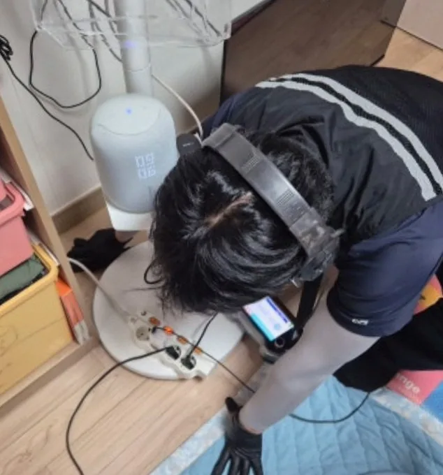 구례 누수탐지 실제 현장 이미지 4