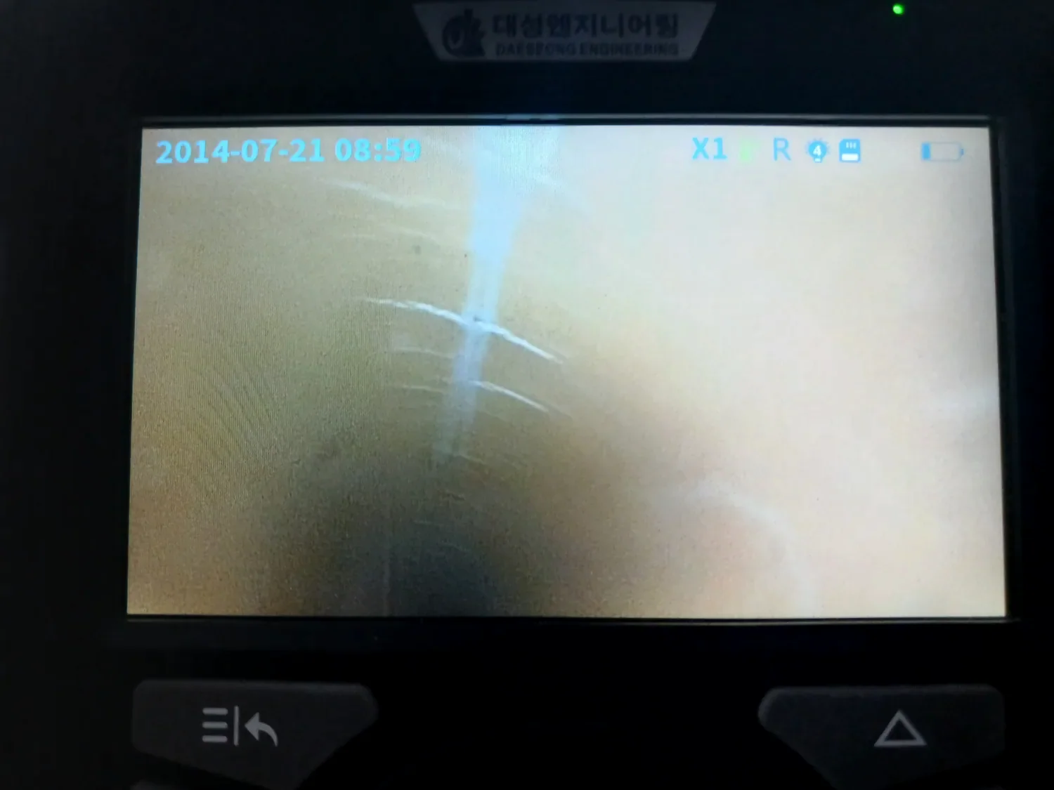 목포 누수 현장 6단계: 5. 배관교체 후 2차 압력검사, 몰탈 마감까지