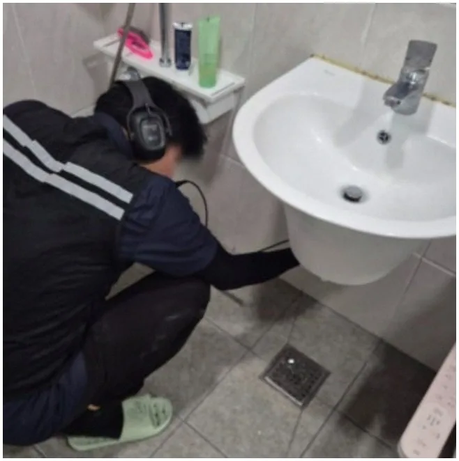 순천 누수탐지 실제 현장 이미지 2